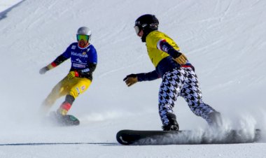 Erzurum'da Dünya Snowboard Kupası Heyecanı Yaşanıyor