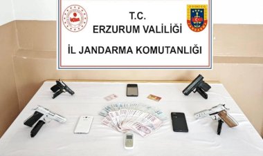 Erzurum'da Jandarmadan Suç Unsurlarına Darbe