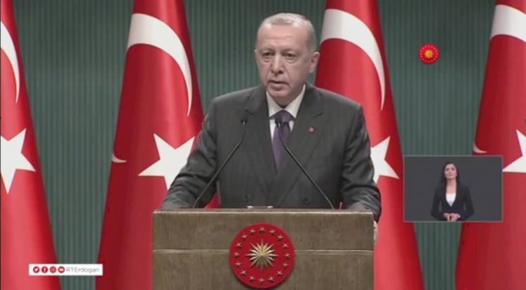 BAŞKAN ERDOĞAN AÇIKLAMA YAPTI