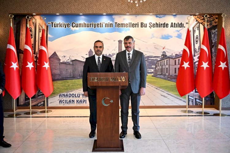 Bakan Mehmet Fatih Kacır’ın Erzurum Ziyareti…