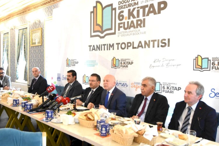 BAŞKAN SEKMEN: “KİTAP DÜNYASININ KALBİ ERZURUM’DA ATACAK”