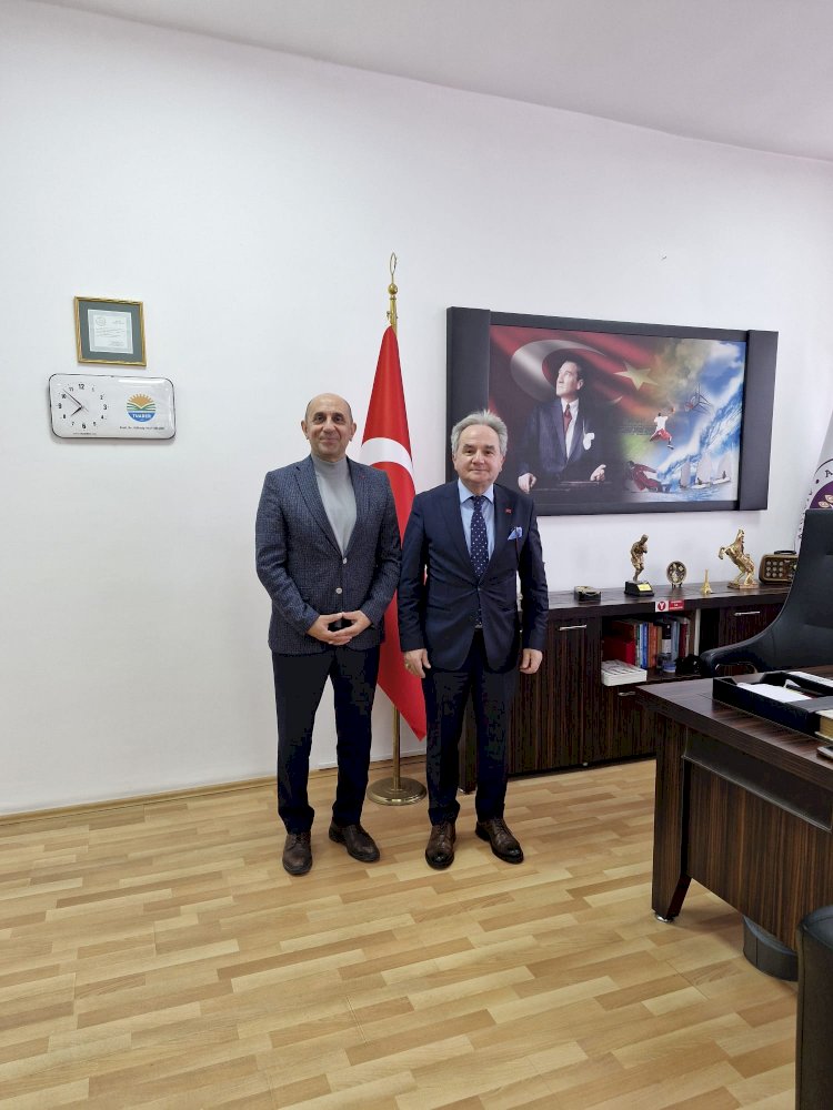Erzurum Büyükşehir Belediyesi Başkan Danışmanı Sayın Hüseyin KOÇAN Turizm Fakültesine Ziyarette Bulundu