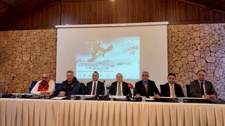 Erzurum, FIS Snowboard Cross Dünya Kupası’na Ev Sahipliği Yapacak