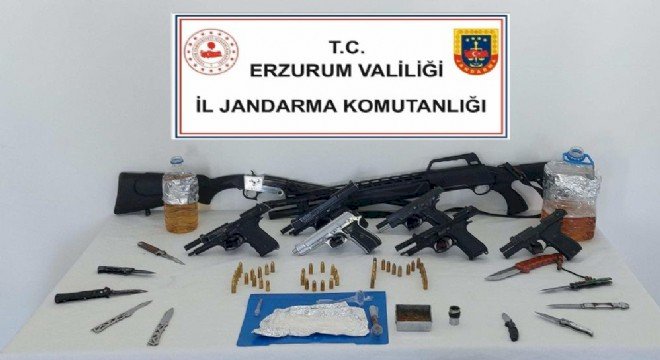 Erzurum'da Uyuşturucu Operasyonu
