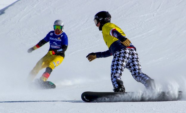 Erzurum'da Dünya Snowboard Kupası Heyecanı Yaşanıyor