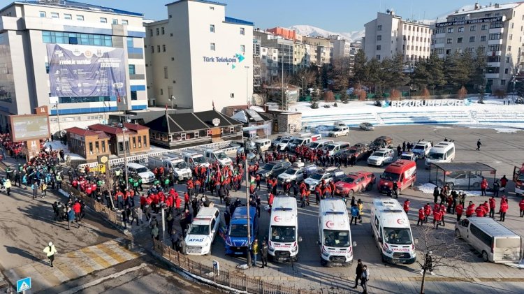 EİT Ülkelerinin Katılımıyla AFAD Kış Tatbikatı Erzurum'da Başladı