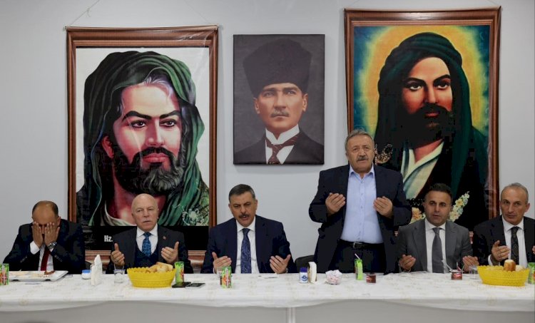 Hz.İmam Hüseyin Erzurum Cemevi'nde İftar Programı Düzenlendi
