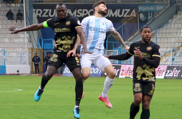 Dadaşlar, Çorum Engelini Aşamadı: Erzurumspor FK 1-1 Çorum FK