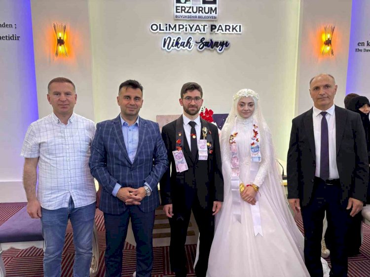 Erzurum’da Destek Projesiyle Hayatlarını Birleştiren 375. Çift 