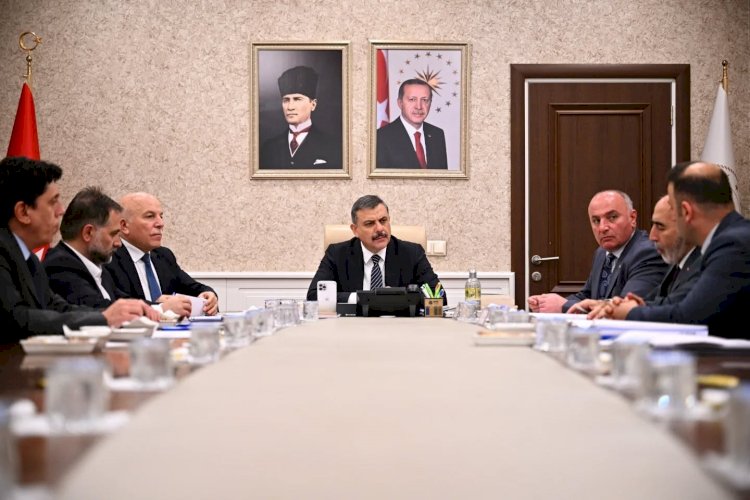 Erzurum 2. OSB Yönetim Kurulu, Vali Mustafa Çiftçi Başkanlığında Toplandı