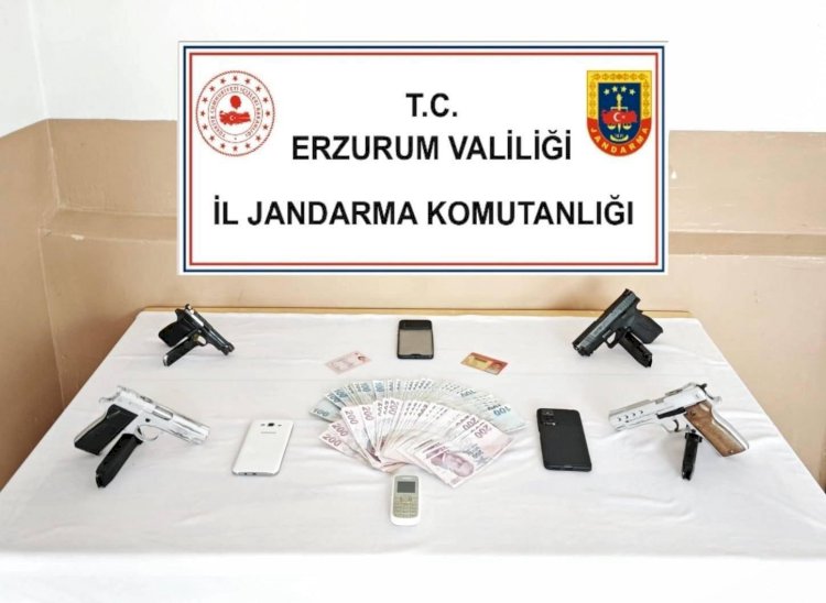Erzurum'da Jandarmadan Suç Unsurlarına Darbe