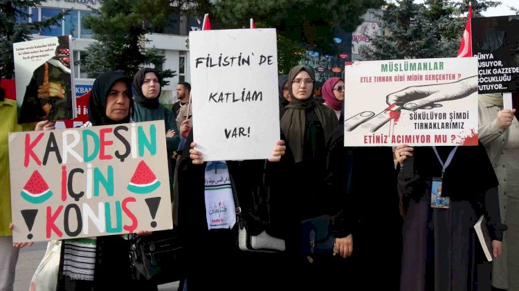 Erzurumlu Sağlıkçılardan Gazze İçin 90 Haftalık Sessiz Direniş