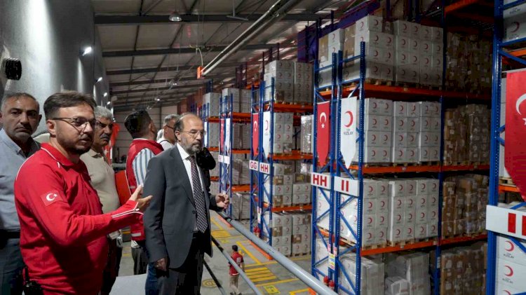 Erzurum Kızılay’dan Gazze ve Filistin İçin Gıda Seferberliği