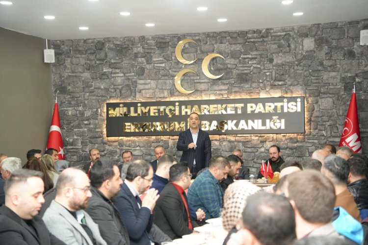 MHP Erzurum İl Teşkilatından Sendikalarla İstişare Buluşması