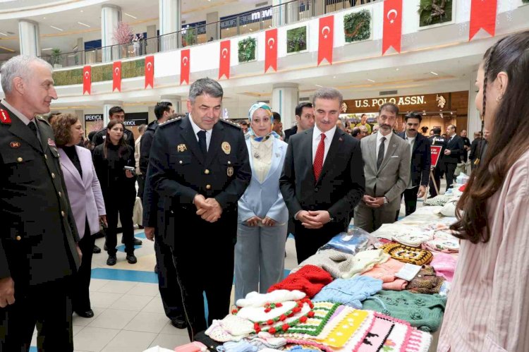 Erzurum’da Polis Ailelerinden Anlamlı Yardım Kermesi