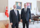 Sağlık Alanında Güçlü İş Birliği: Rektör Hacımüftüoğlu, Sağlık Bakanı Memişoğlu İle Görüştü