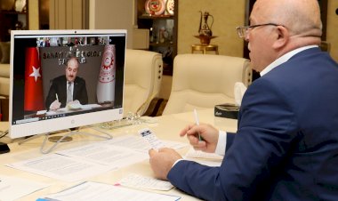 BAKAN VARANK'A BAŞKAN SEKMEN'DEN YATIRIM VE TEKNOLOJİ SUNUMU