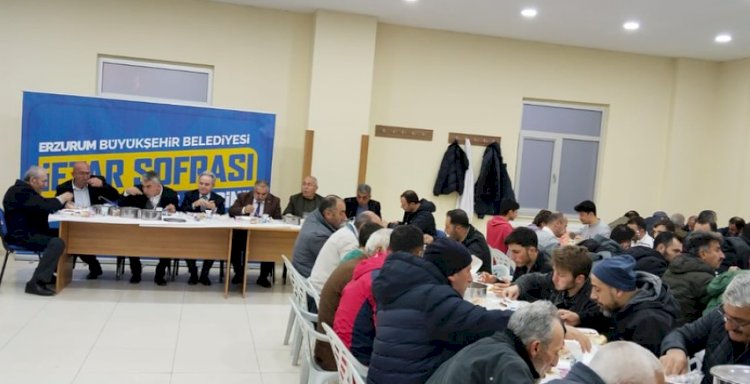 Pazaryolu'nda İftar Programı Düzenlendi