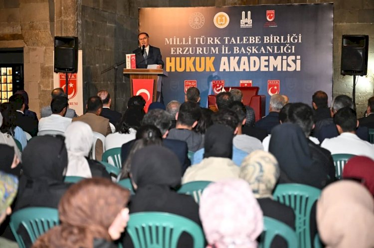 Erzurum’da “Hukuk Akademisi” Programı Sona Erdi